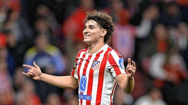 Julián Álvarez volvió a marcar para el Colchonero.