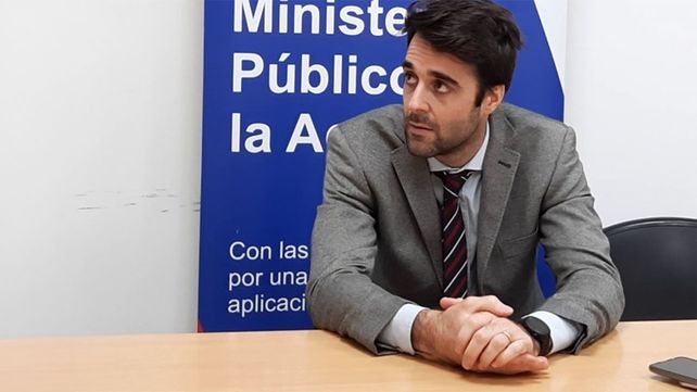 El fiscal del Ministerio Público de la Acusación de Santa Fe, Agustín Nigro.