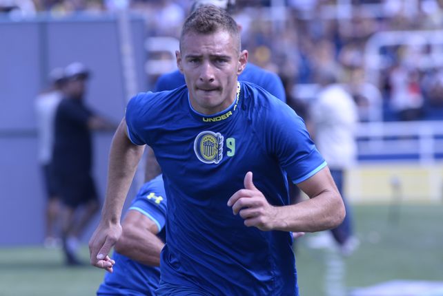 Ruben, en el precalentamiento de ese partido ante Huracán, al que Yacob hizo referencia.