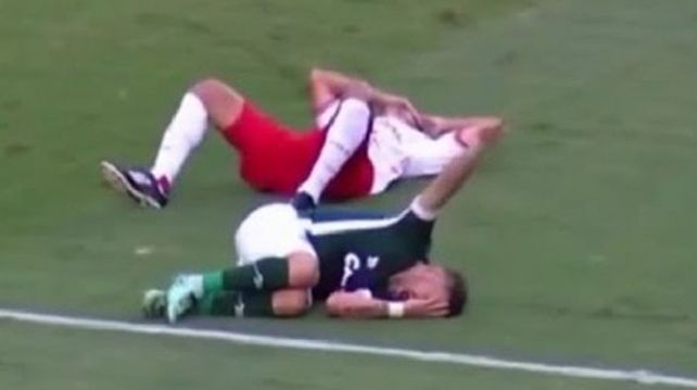Nunca visto: la simulación más patética del fútbol