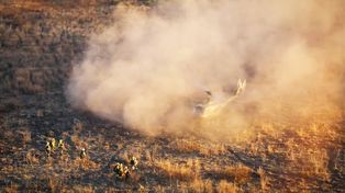 Entre Ríos registra focos activos de incendios en Gualeguay y se controlaron otros en Victoria y Diamante, según el informe del SNMF