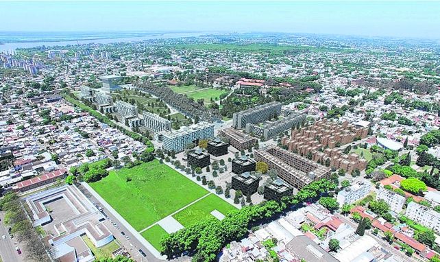 Proyecto. Así será el complejo habitacional que se hará en el lugar.