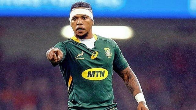 El rugbier Elton Jantjies suspendido cuatro años por doping.