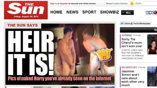 Británicos apoyan al príncipe Harry, fotografiado desnudo con chicas