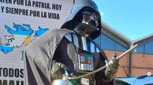 El día que Darth Vader aprendió cómo apagar incendios y salvar vidas en Rosario