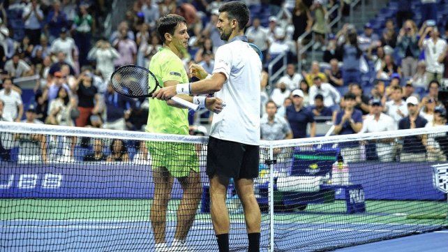 Mariano Navone dio el golpe y eliminó a Djokovic en primer ronda del US Open