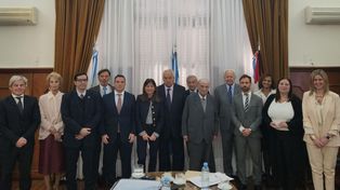 La reunión para tratar importantes materias del sistema judicial se realizó este mediodía