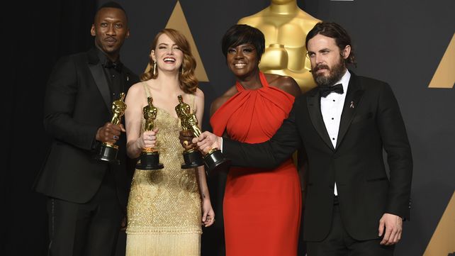 Las mejores instantáneas de los premios Oscar 2017