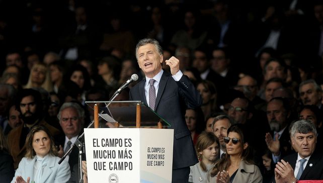 El presidente Mauricio Macri inauguró la 131º Exposición de Ganadería