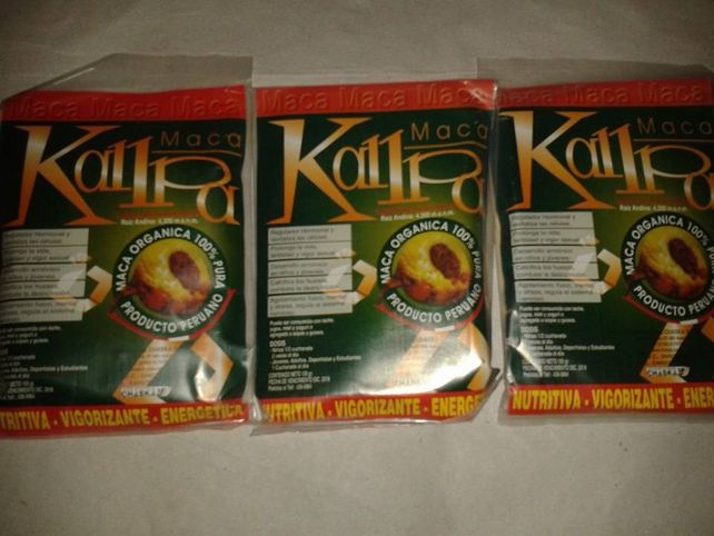 La ASSAL prohibió el producto maca “Kallpa”