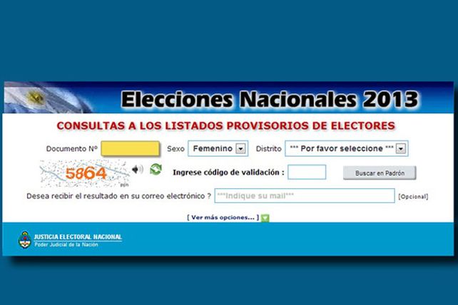 Ya se puede consultar donde se vota