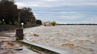Temporal en Chascomús causó la mayor crecida de la laguna en trece años