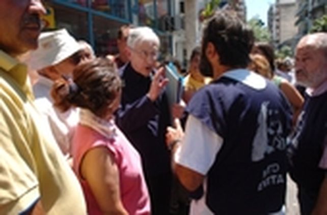 Mirás intercediendo en medio de un conflicto. Lo hizo en varias&nbsp; oportunidades.