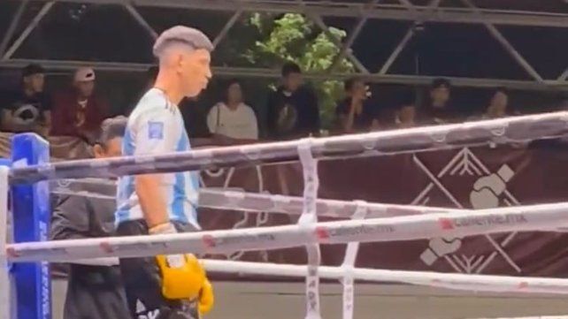 Juan Morgenstern está radicado en México y desde allí realiza su carrera boxística.