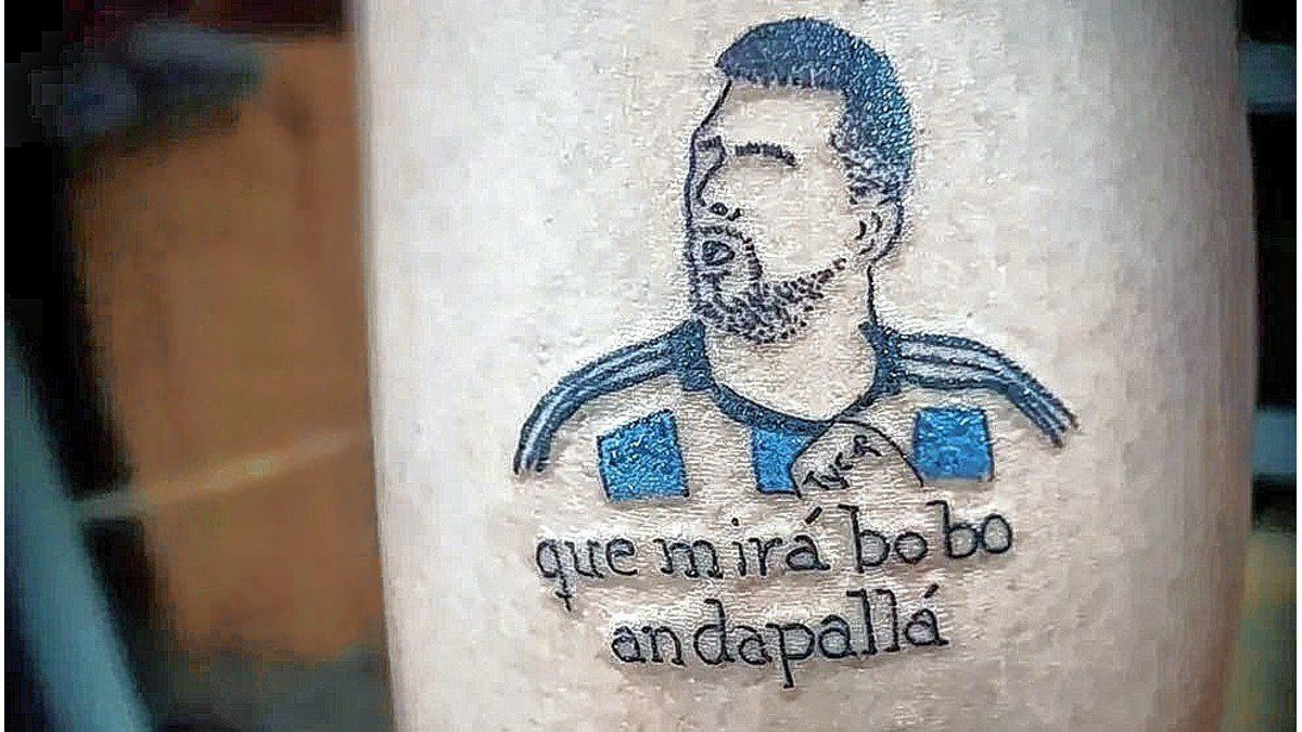 Tatuajes sobre la Selecci n Argentina m s elegidos