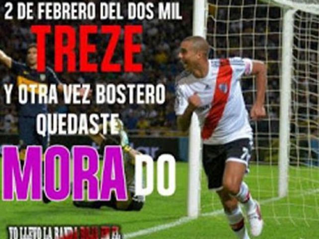 River, Boca y los tradicionales afiches postclásico