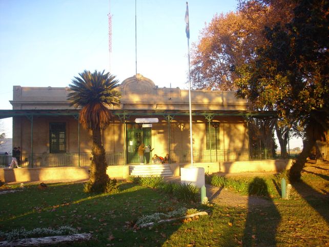 La Escuela de la Familia Agrícola de Totoras funciona en un predio que pertenece a productores de soja.