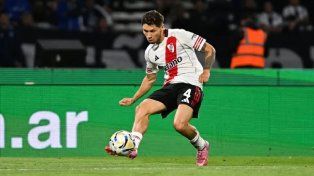 Montiel sufrió un esguince de rodilla y River le prende velas para el Superclásico.