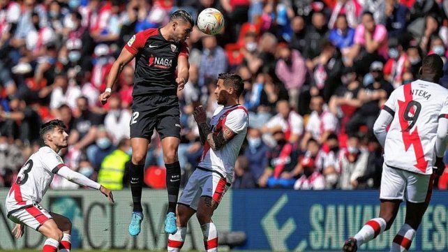 Rayo Vallecano y Sevilla repartieron puntos en la continuidad de la 22ª fecha de la Liga de España.