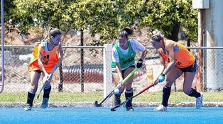 Las Leonas culminaron la primera etapa de entrenamientos en el Cenard, pensando en el Panamericano. Foto: prensa CAH