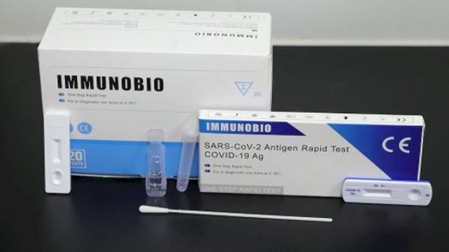 Inmuno Bio, el primer autotest para covid que se expenderá en las farmacias de Rosario. 