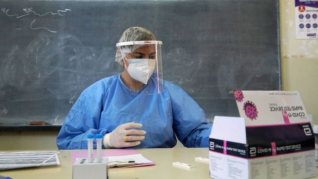 La positividad en los testeos sigue bajando en Rosario y la provincia de Santa Fe.&nbsp;