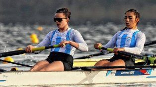 Ingrid Marcipar, segunda en el bote, ocupó la quinta posición en la final W2.