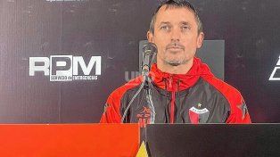 Minella se la juega pensando en Gimnasia (J): Somos Colón y no hay excusas