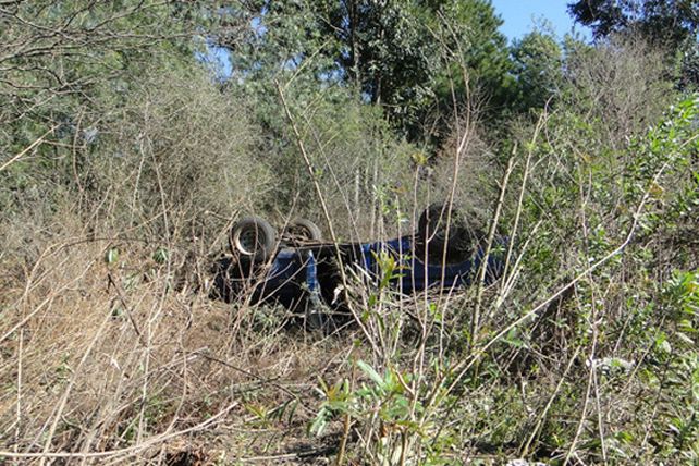 Vuelco y milagro cerca de Chajarí