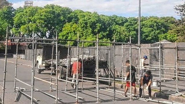 Así arrancó el operativo de seguridad para Colón-Gimnasia