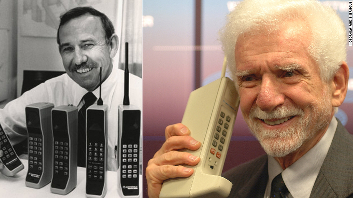 История мобильного телефона фото. Motorola DYNATAC 8000x Мартин Купер. Мартин Купер в молодости. Мартин Купер первый мобильный телефон. Мартин Купер в детстве.