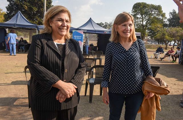 La ministra de Salud