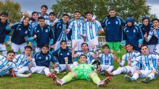 La Selección Argentina Sub-17 goleó a China y se consagró campeona de la Vertex Cup