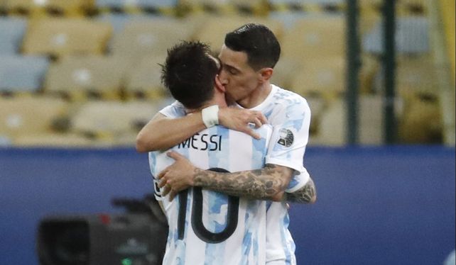 Lio Messi y Fideo Di María