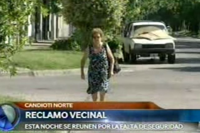 Los vecinos de Candioti Norte se reúnen para hablar de la inseguridad
