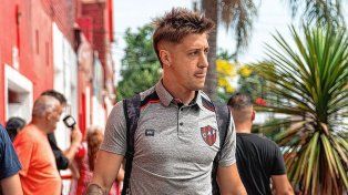 Julian Navas se resintió de la lesión y se perdería el enceuntro ante Quilmes.