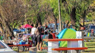 Villa Urquiza recibe una multitud cada fin de semana
