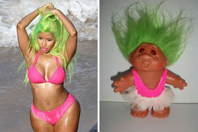 Personas, animales y objetos que son similares entre sí