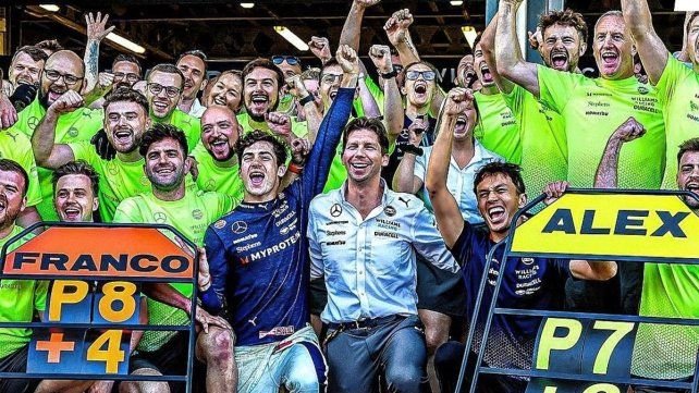 Franco Colapinto ahora está inmerso en el selecto grupo de pilotos argentinos que sumaron puntos en Fórmula 1.