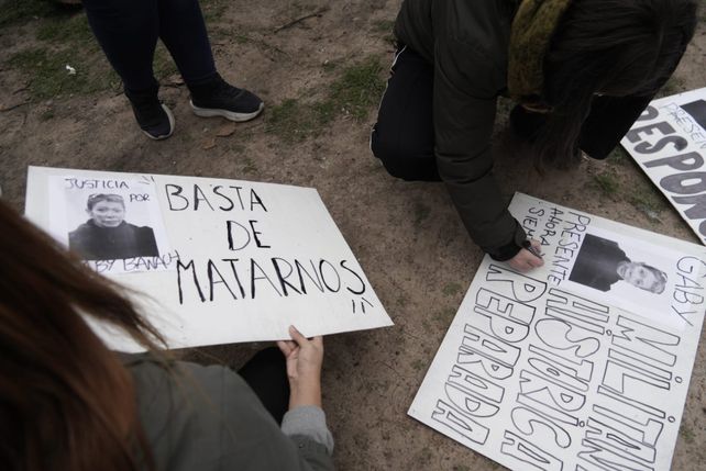 Crimen de Gabriela Banach: la comunidad travesti trans se manifestó para pedir justicia