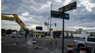 GUALEGUAYCHU. Reducción de calzada por obras en la esquina de Gualeguaychú y Av. Ramírez