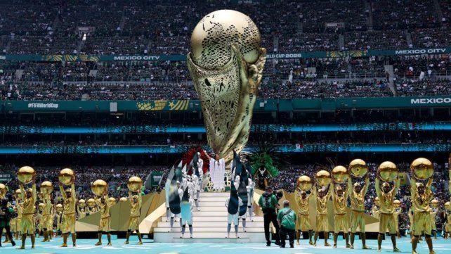 El imponente marco del Estadio Azteca para la fiesta de apertura del Mundial 2026.