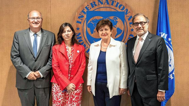 Silvina Batakis se reunió con las autoridades del FMI