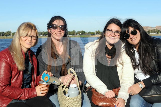 El Día del Amigo se celebró en la Costanera santafesina