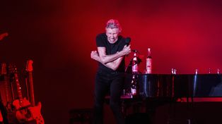 Roger Waters se presentó en River Plate este martes, en un show que combinó la música y la política.