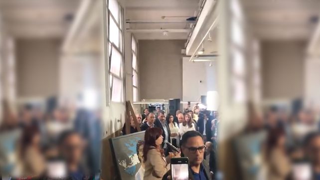 Cristina Fernández se despidió del Senado