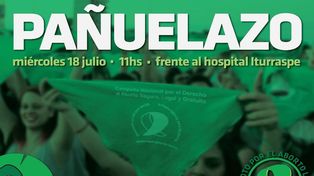 Abrazo simbólico en el Iturraspe en apoyo a los Profesionales de la Salud por el Derecho a Decidir