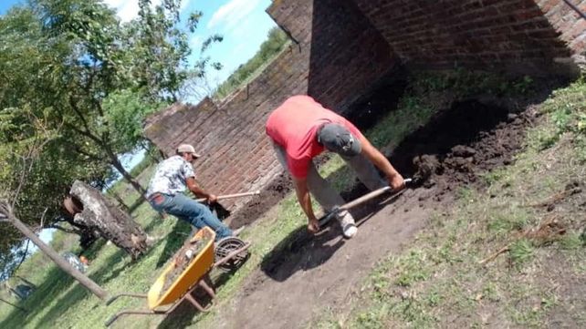 Lorena Kuhn unió voluntades para recuperar la escuela Soldado Entrerriano.