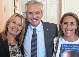 Alberto Fernández se reunió con Fundación Crisálida