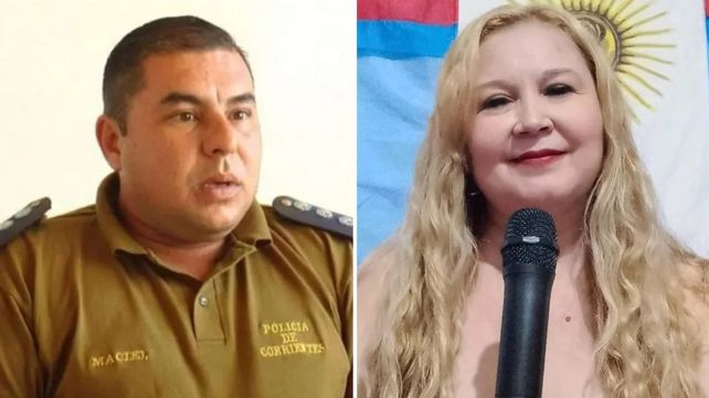 El comisario Walter Maciel